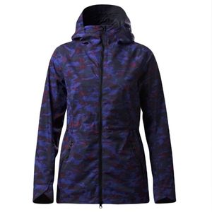 Lululemon Rain For Daze Jacket II on Hounds Camo Emperor Blue Black Size 6